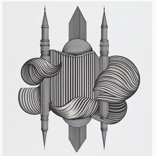 Tealcryo style, Midjourney V6.1: bold minimalist logo design for Istanbul city municipal services