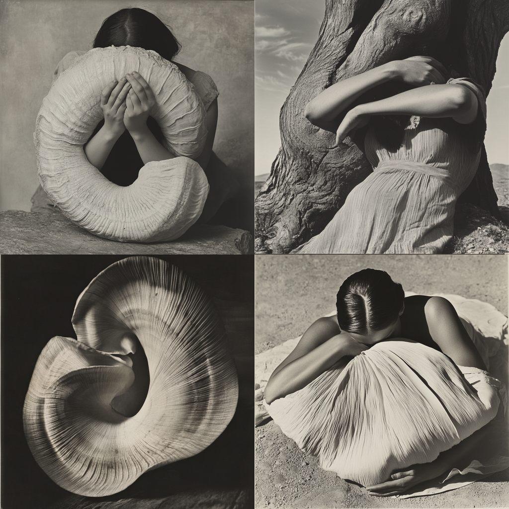 Edward Weston style, Midjourney V6.1, render 1 of 4