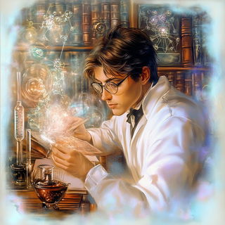Rainmark Apparition style, Midjourney V6.1: editorial illustration for popular scientific magazine cover