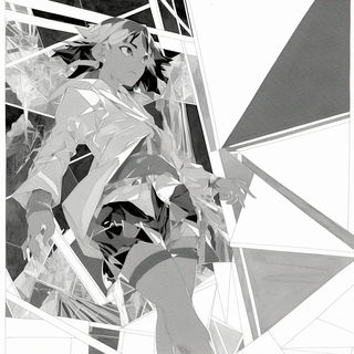 Mythicurbana style, Midjourney V6.1: black-and-white manga comic strip