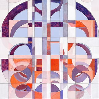 Mythicurbana style, Midjourney V6.1: creative pattern composition