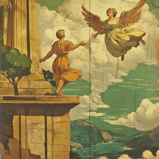 Candytopia style, Midjourney V6.1: classical 18th-century oil painting