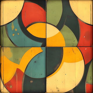 Candytopia style, Midjourney V6.1: creative pattern composition