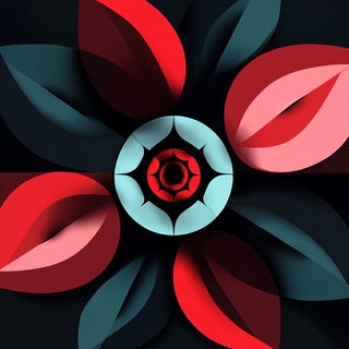 Inkastellar style, Midjourney V6.1: creative pattern composition