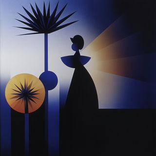 Compasswoodcut style, Midjourney V6.1: traditional folk art