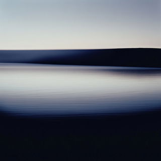Compasswoodcut style, Midjourney V6.1: realistic landscape photograph of quiet dawn