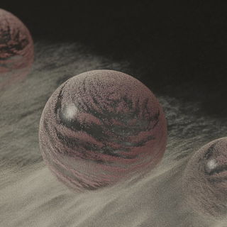 Volcanocenobrite style, Midjourney V6.1: abstract 3D render