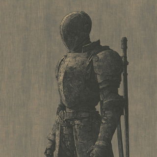 Volcanocenobrite style, Midjourney V6.1: concept art character design of retropunk steam knight