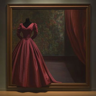 Archiscreen style, Midjourney V6.1: haute-couture fashion outfit