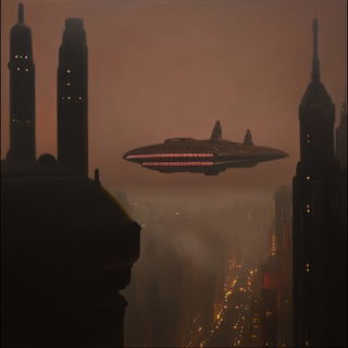 Archiscreen style, Midjourney V6.1: cinematic shot from sci-fi movie