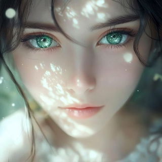 Skylit Redshift style, Midjourney V6.1: photographic portrait of female protagonist