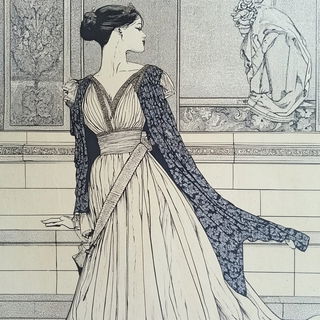 Black Sun Monumentalism style, Midjourney V6.1: haute-couture fashion outfit