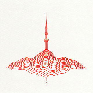 Oxyroot style, Midjourney V6.1: bold minimalist logo design for Istanbul city municipal services