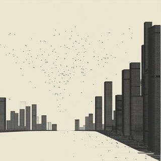 Cinderbreath style, Midjourney V6.1: megacity with futuristic bioarchitecture