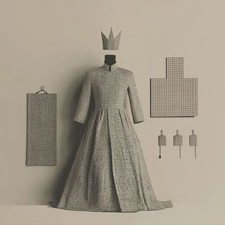 Cinderbreath style, Midjourney V6.1: haute-couture fashion outfit