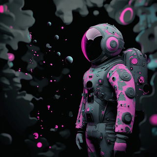 Celularis style, Midjourney V6.1: cinematic shot from sci-fi movie
