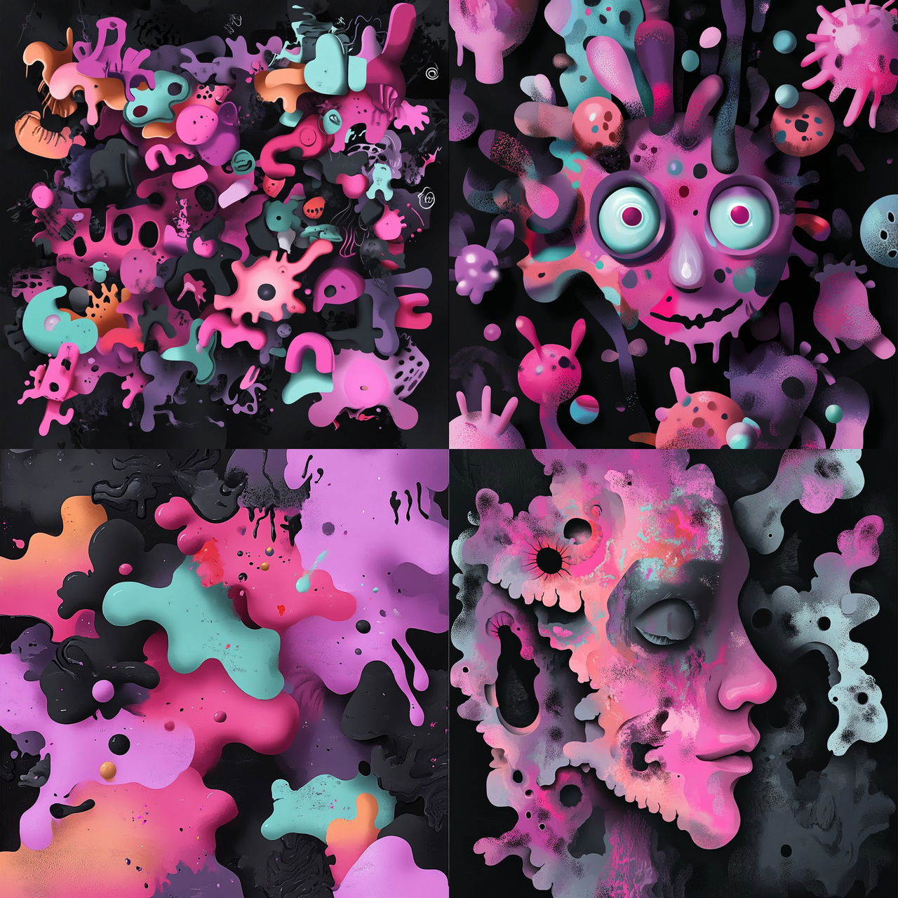 Celularis style, Midjourney V6.1, render 1 of 4