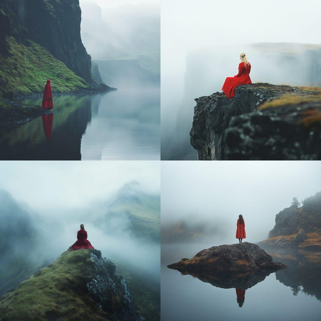 Elizabeth Gadd style, Midjourney V6.1, render 1 of 4