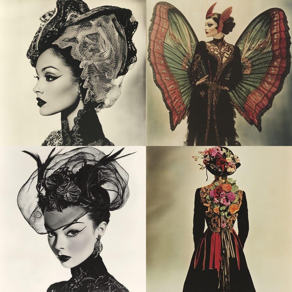 Elsa Schiaparelli style, Midjourney V6.1, render 1 of 4