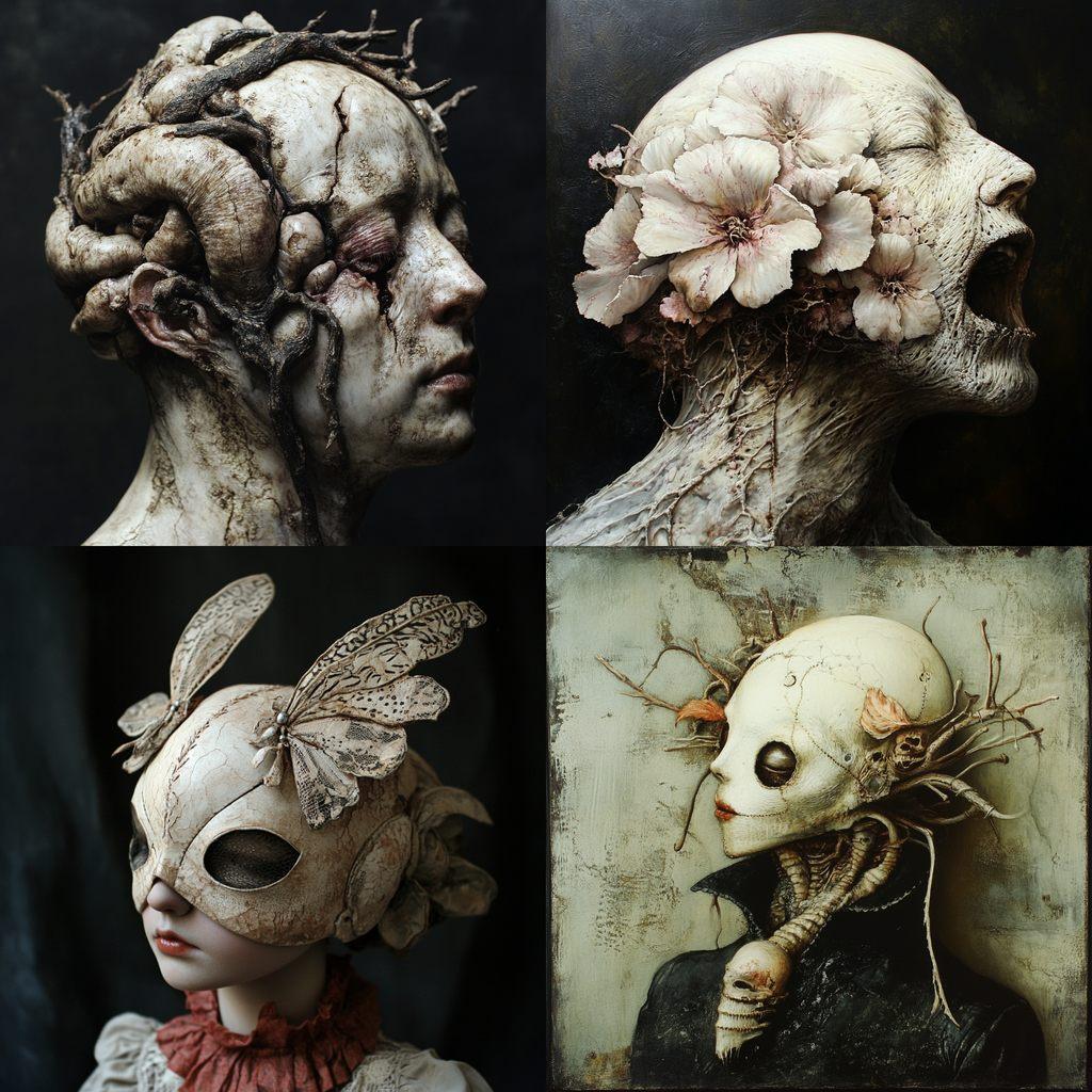 Emil Melmoth style, Midjourney V6.1, render 1 of 4