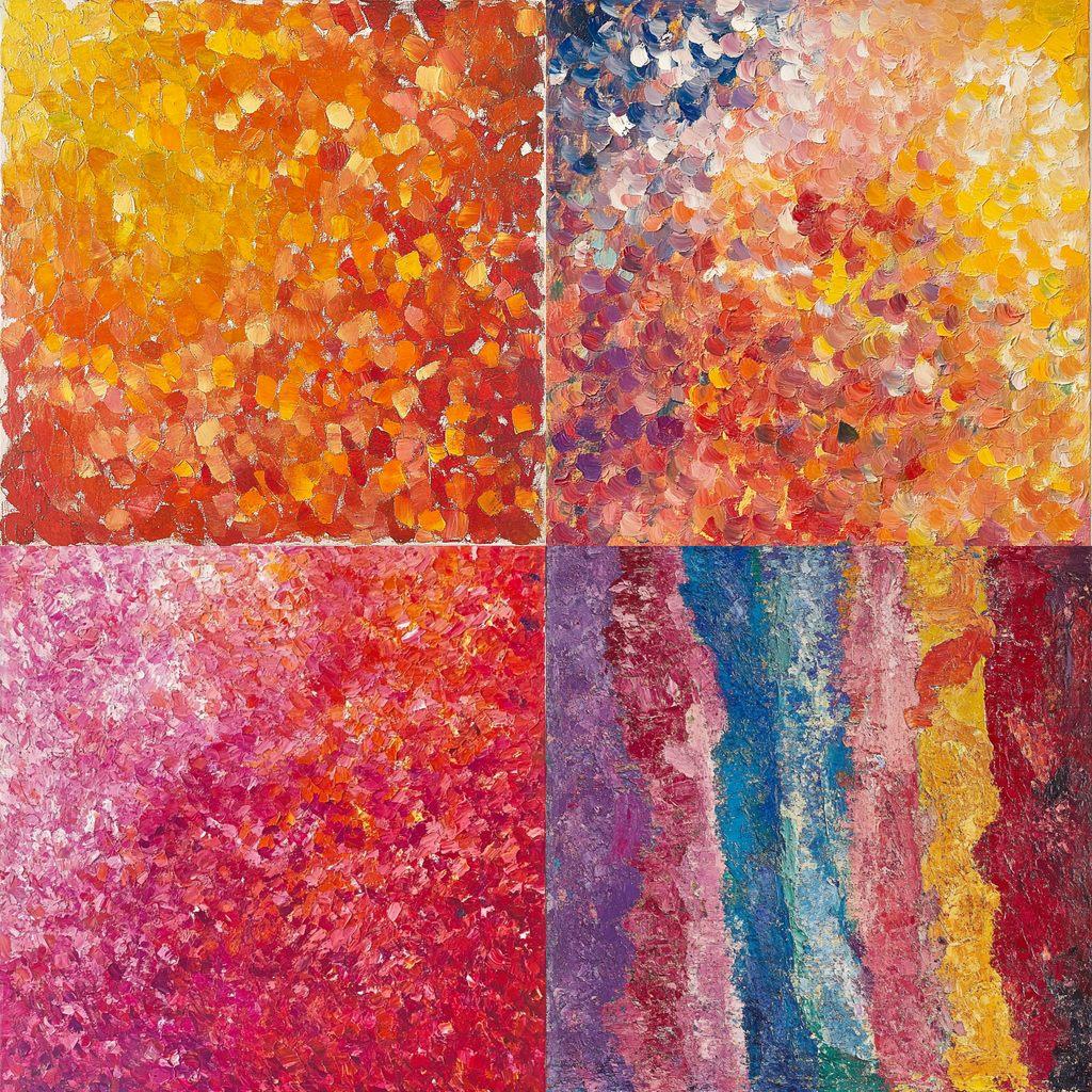 Emily Kame Kngwarreye style, Midjourney V6.1, render 1 of 4