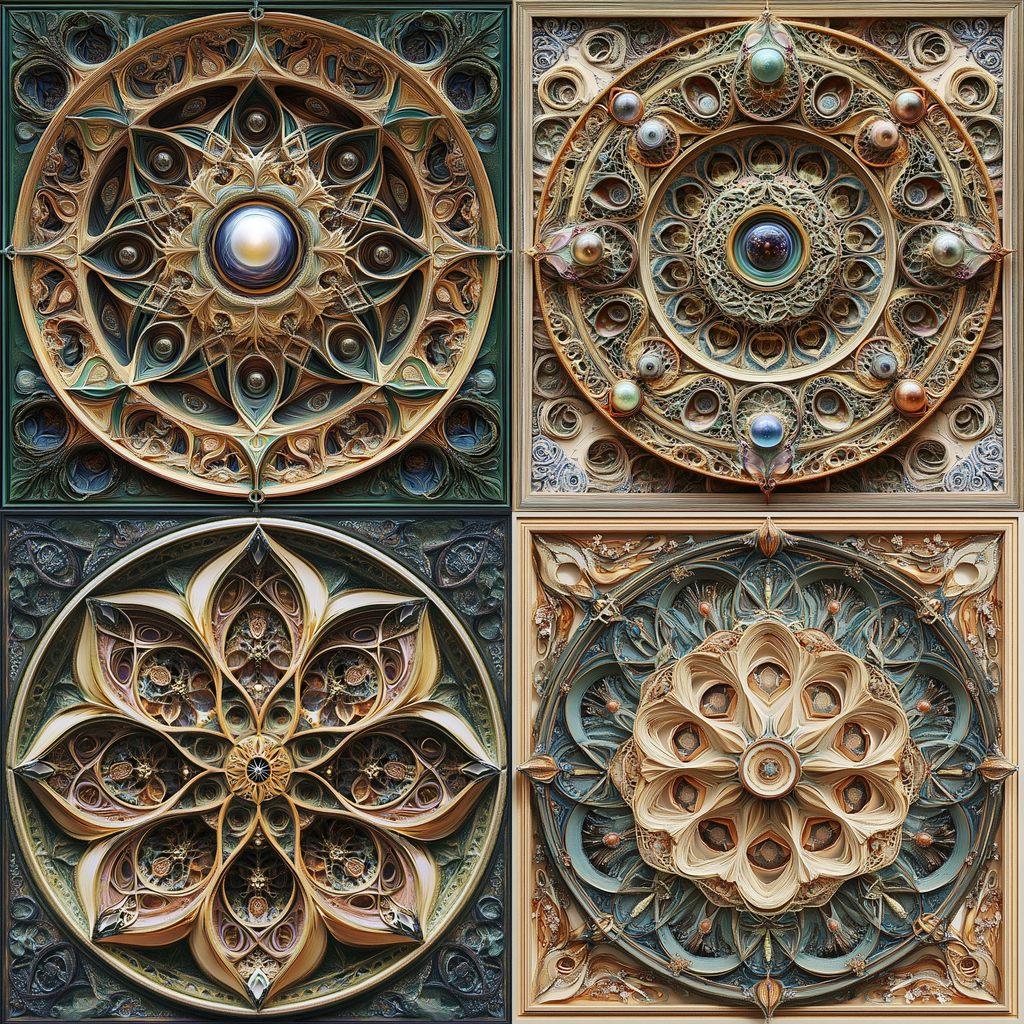 Eric Standley style, Midjourney V6.1, render 1 of 4
