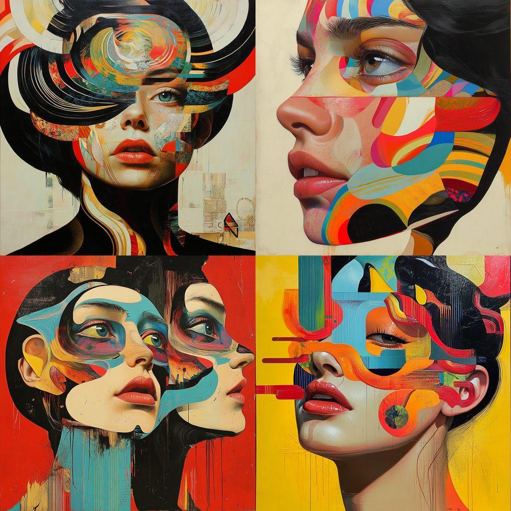 Erik Jones style, Midjourney V6.1, render 1 of 4