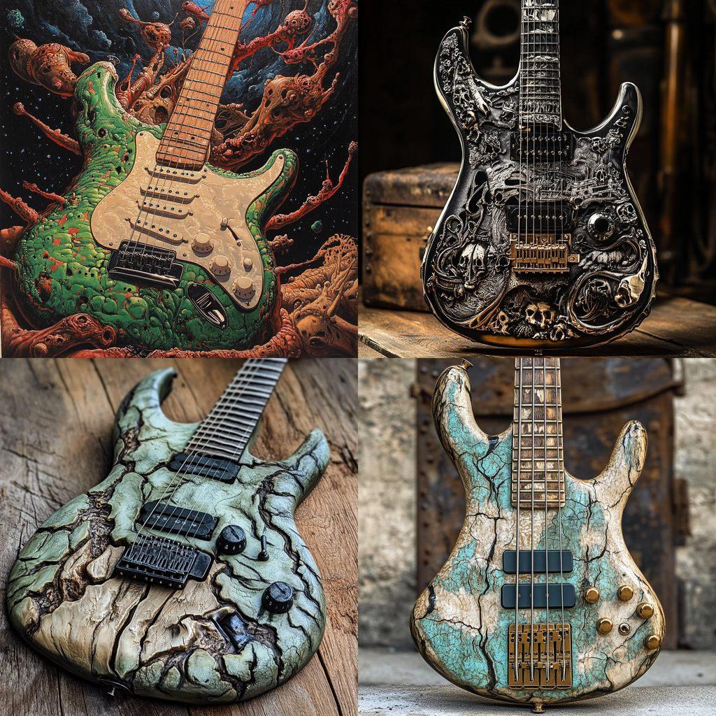 Ernie Ball style, Midjourney V6.1, render 1 of 4