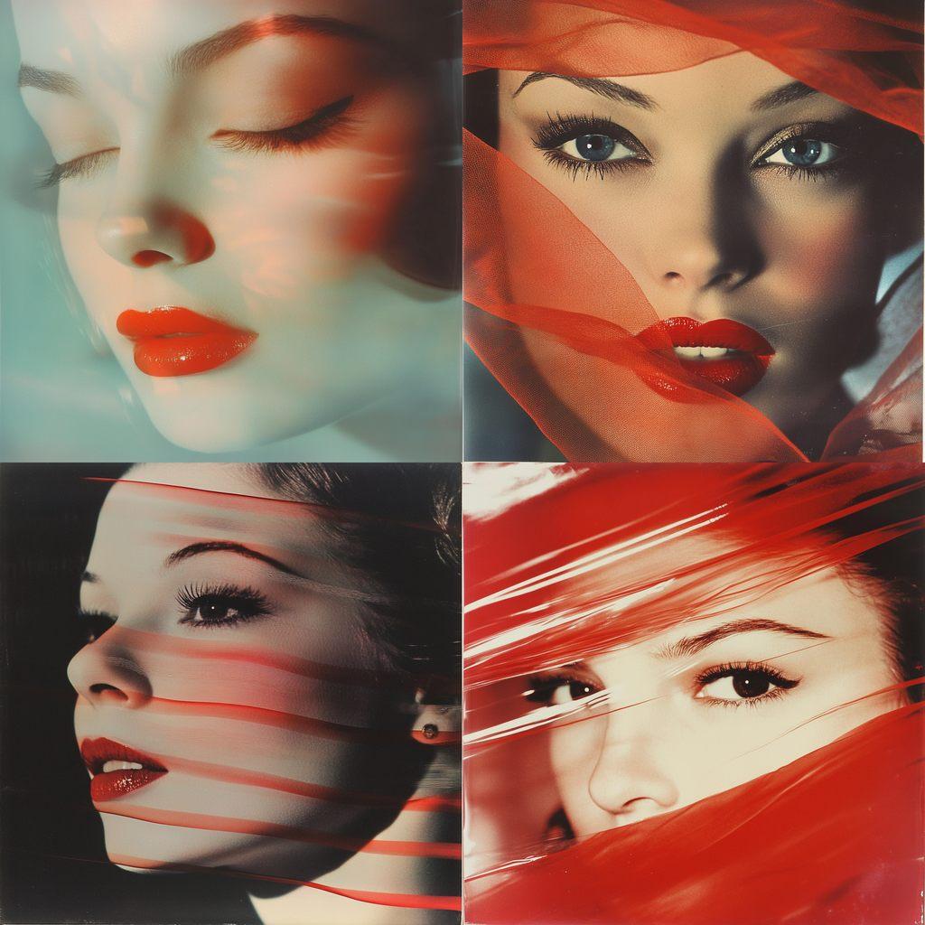 Erwin Blumenfeld style, Midjourney V6.1, render 1 of 4