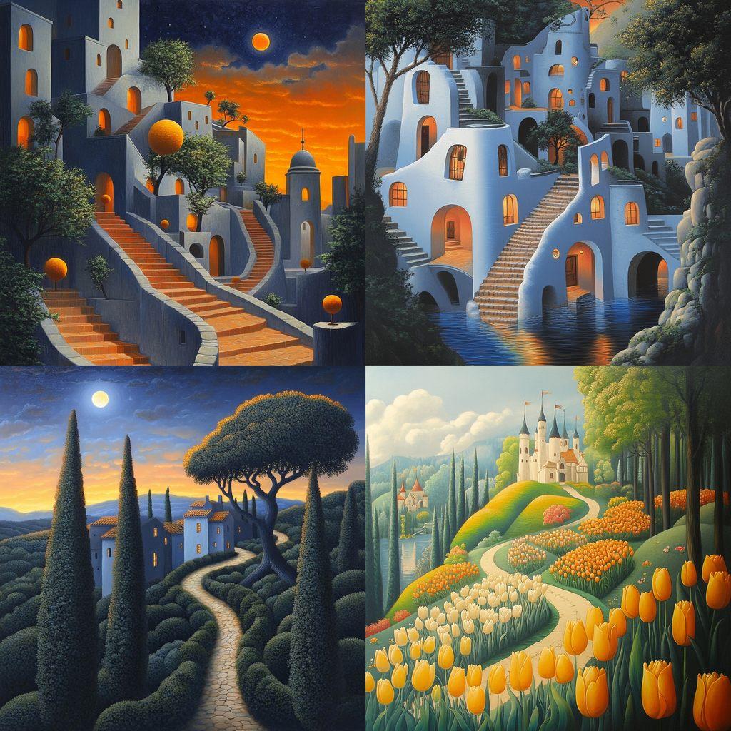 Evgeni Gordiets style, Midjourney V6.1, render 1 of 4