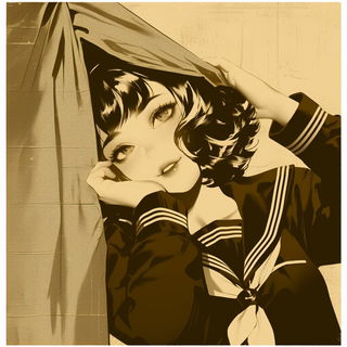 Tealscar Surrealism style, Midjourney V6.1: black-and-white manga comic strip