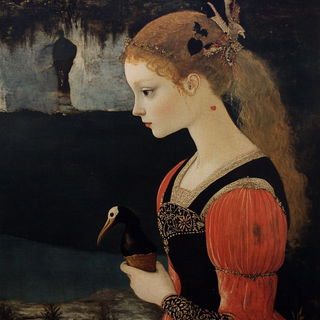 Obsidianarch style, Midjourney V6.1: classical 18th-century oil painting