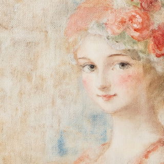 Silhouette Screenprintism style, Midjourney V6.1: classical 18th-century oil painting