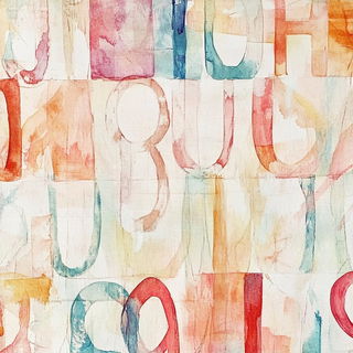 Silhouette Screenprintism style, Midjourney V6.1: typographic composition with large letters