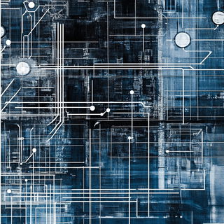 Valleygouache style, Midjourney V6.1: technical infrastructure blueprint schematics