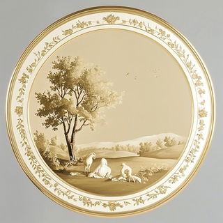 Inkaria style, Midjourney V6.1: classical 18th-century oil painting