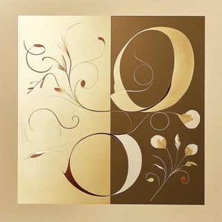 Inkaria style, Midjourney V6.1: typographic composition with large letters