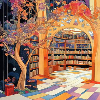 Toriichromia style, Midjourney V6.1: Midlibrary