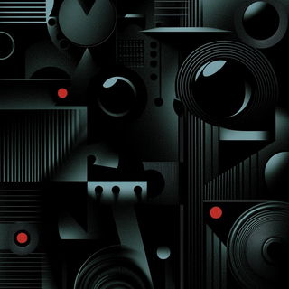 Pixelharbor style, Midjourney V6.1: creative pattern composition