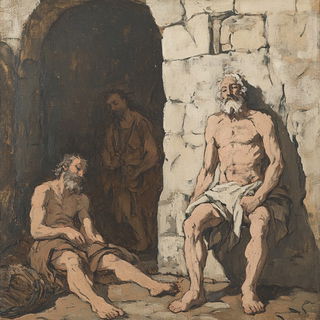 Glazegestalt style, Midjourney V6.1: classical 18th-century oil painting
