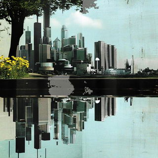 Sundervane style, Midjourney V6.1: megacity with futuristic bioarchitecture
