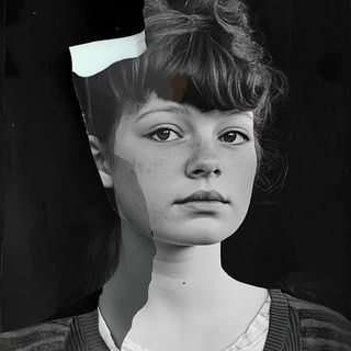 Sundervane style, Midjourney V6.1: photographic portrait of female protagonist