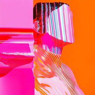 Trailscendance style, Midjourney V6.1: abstract 3D render