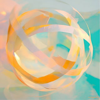 Redwood Arabesque style, Midjourney V6.1: abstract 3D render