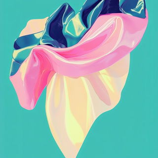Decklewave style, Midjourney V6.1: abstract 3D render
