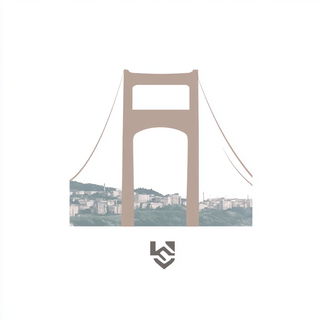 Chrysocobalt style, Midjourney V6.1: bold minimalist logo design for Istanbul city municipal services