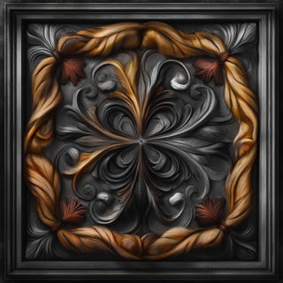 Chromacantata style, Midjourney V6.1: creative pattern composition