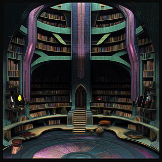 Squallbridge Illustrative style, Midjourney V6.1: Midlibrary