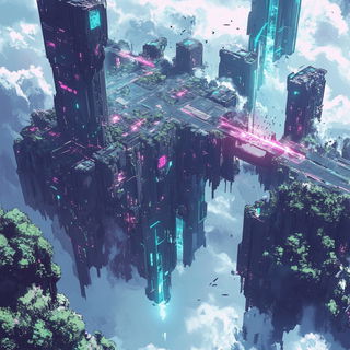 Tealbone Narragraphics style, Midjourney V6.1: megacity with futuristic bioarchitecture