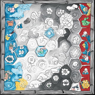 Contourclade style, Midjourney V6.1: creative pattern composition